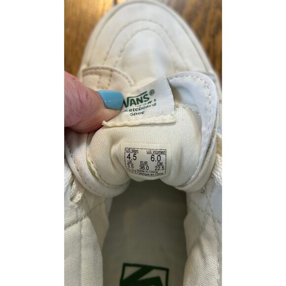 VANS Sk8-Hi SAVE OUR PLANET Continents Youth Sz 4.5 Women’s Sz 6 Hi-Top Sneakers - Picture 7 of 9